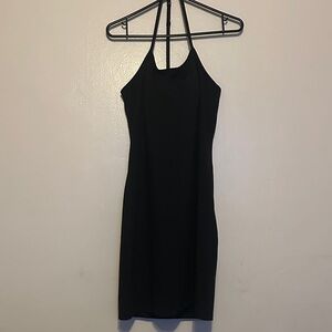 Fabletics Black Mandy Mini Dress